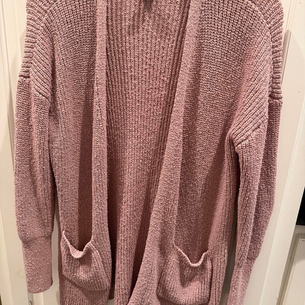 Rachel Zoe Pink Cardigan with pockets